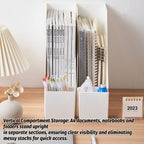White Desk File Holder One or Three Sets | StorageOZ