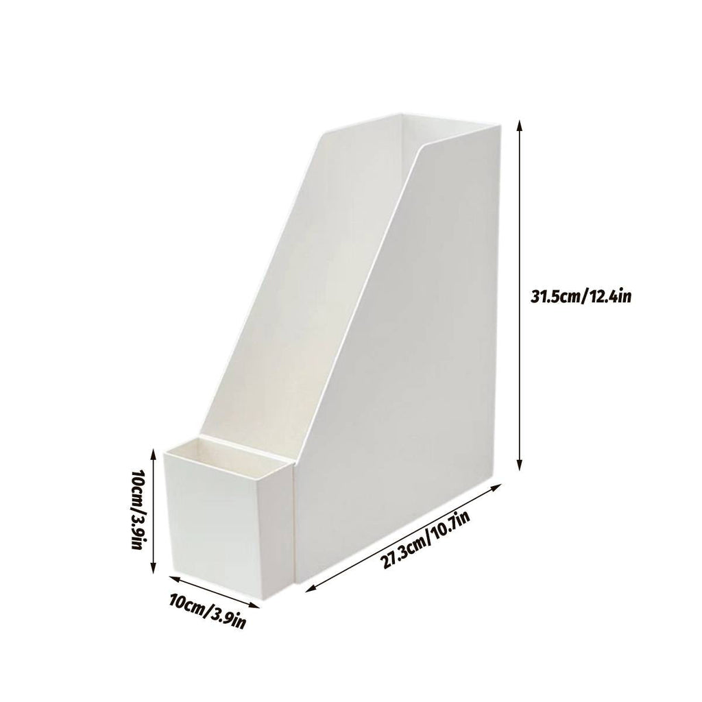 White Desk File Holder One or Three Sets | StorageOZ