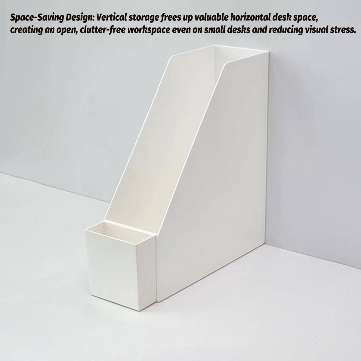 White Desk File Holder One or Three Sets | StorageOZ