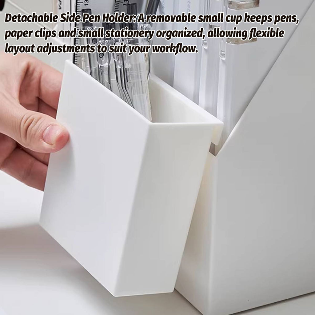 White Desk File Holder One or Three Sets | StorageOZ