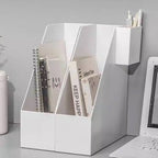 White Desk File Holder One or Three Sets | StorageOZ