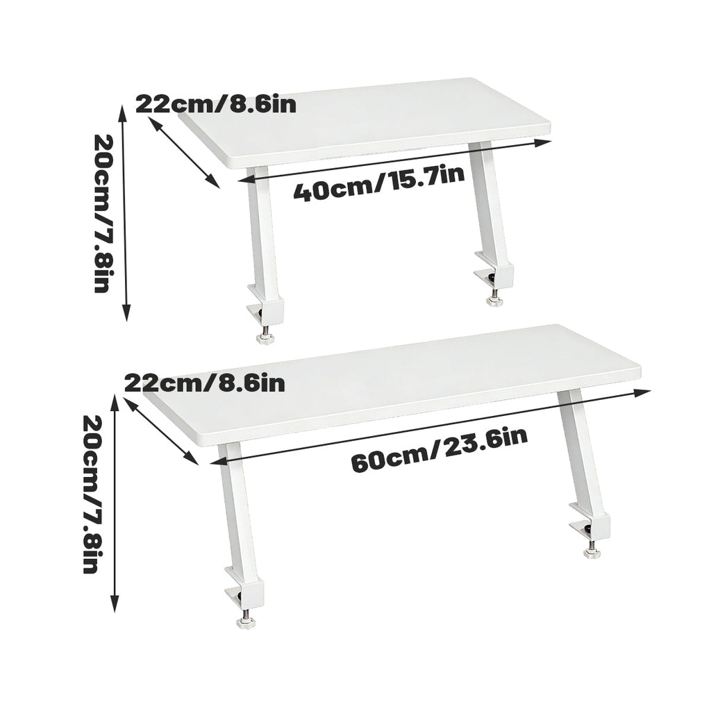 White Storage Racks Two Widths Organiser | StorageOZ