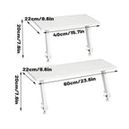 White Storage Racks Two Widths Organiser | StorageOZ