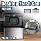 Trash Cans Two Sizes Home Organiser Set Rack | StorageOZ