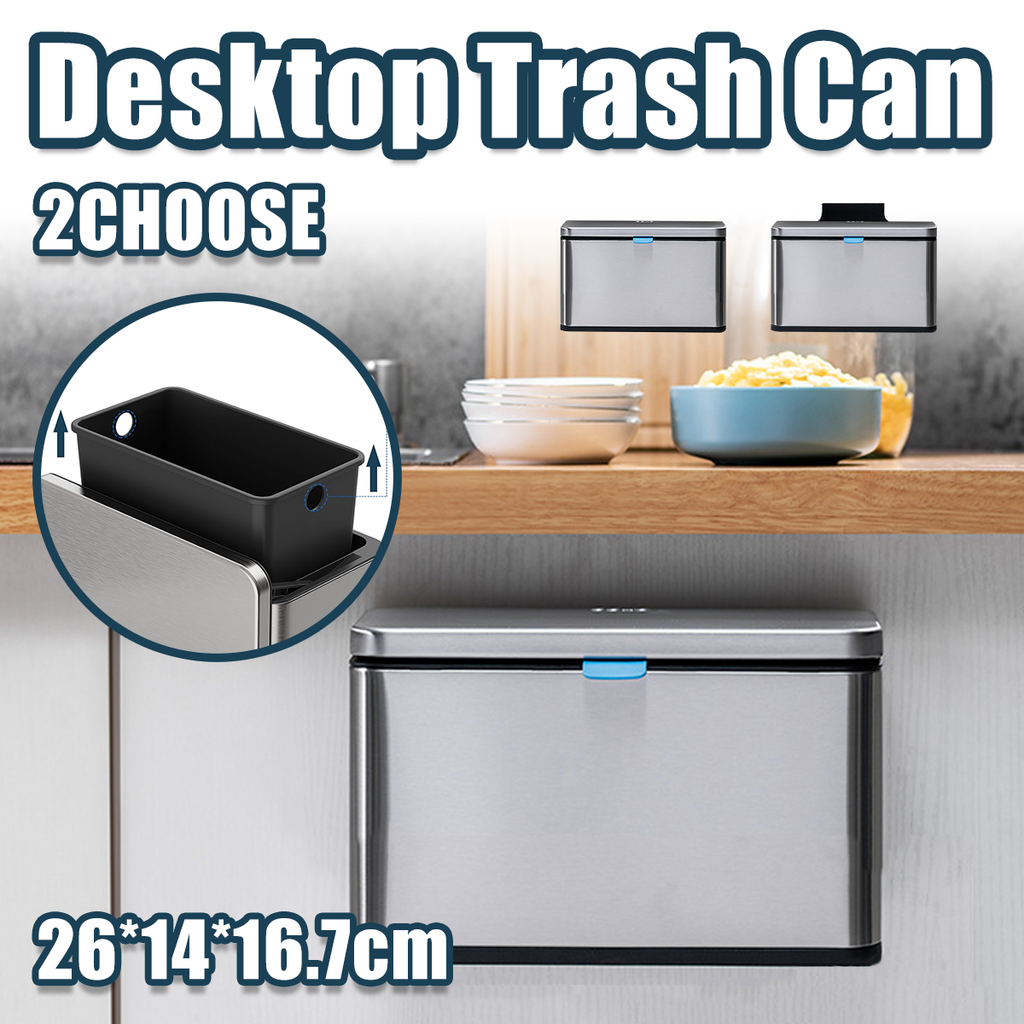 Trash Cans Two Sizes Home Organiser Set Rack | StorageOZ