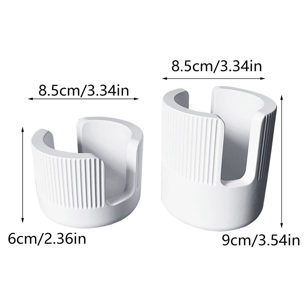 Round Diatomite Sponge Holder Two Sizes Set | StorageOZ