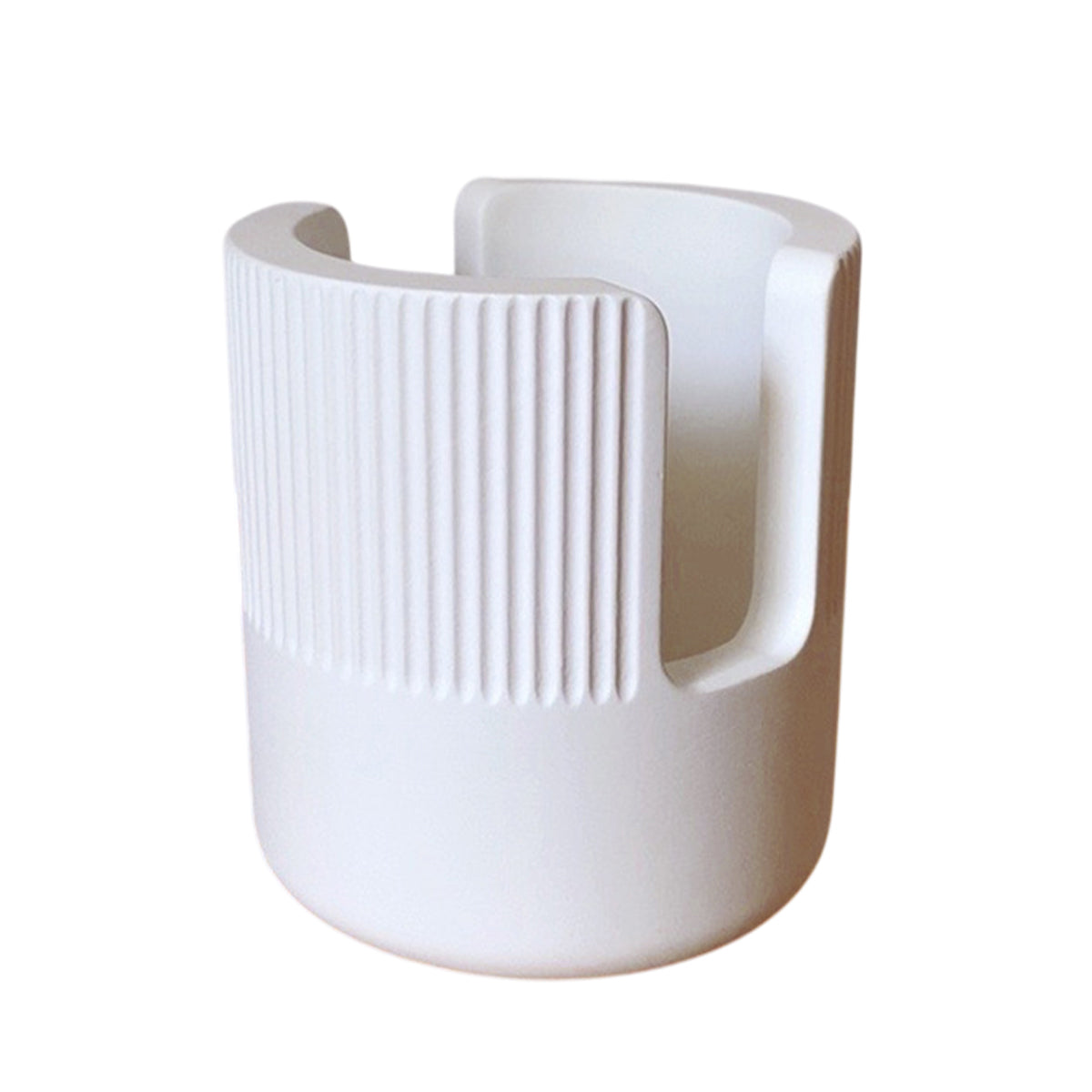 Round Diatomite Sponge Holder Two Sizes Set | StorageOZ