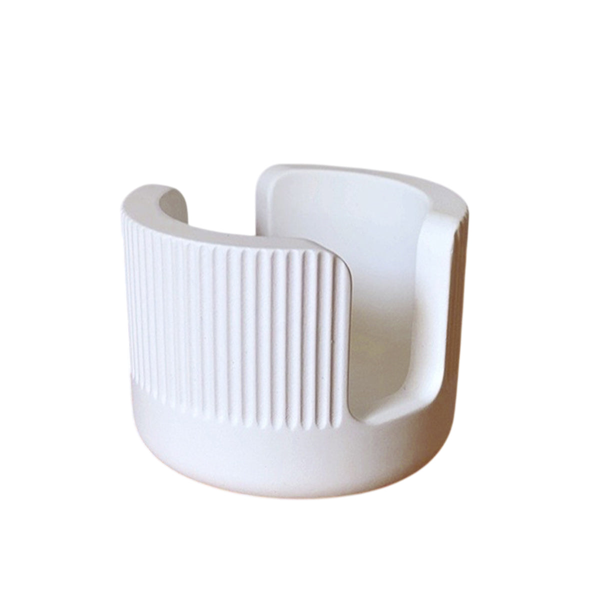 Round Diatomite Sponge Holder Two Sizes Set | StorageOZ