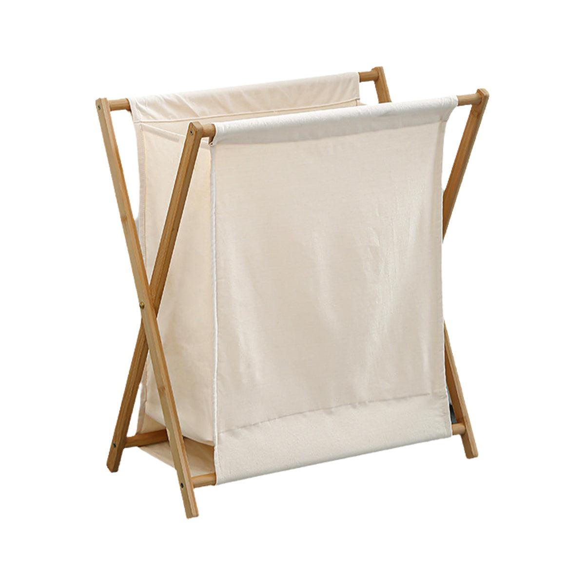 Solid Wood Frame Laundry Basket Three Sizes | StorageOZ