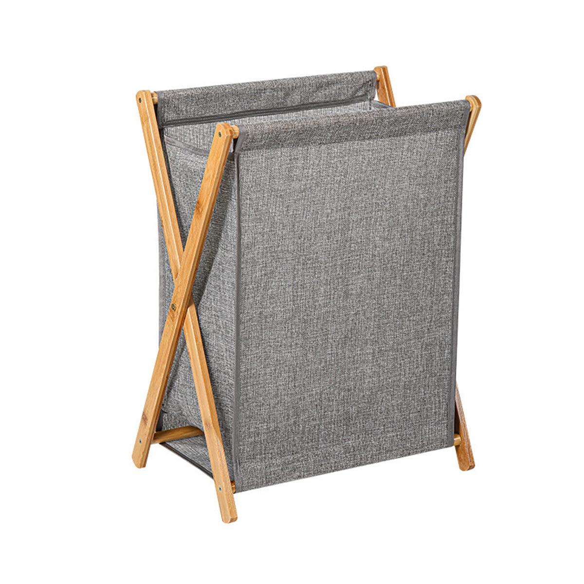 Solid Wood Frame Laundry Basket Three Sizes | StorageOZ