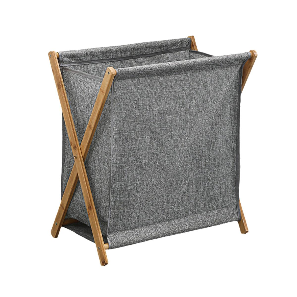 Solid Wood Frame Laundry Basket Three Sizes | StorageOZ