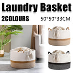 Cotton Rope Laundry Basket Two Colourways | StorageOZ