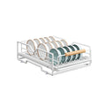 White Pull Out Kitchen Rack Two Styles Set | StorageOZ