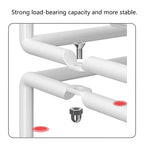 White Pull Out Kitchen Rack Two Styles Set | StorageOZ
