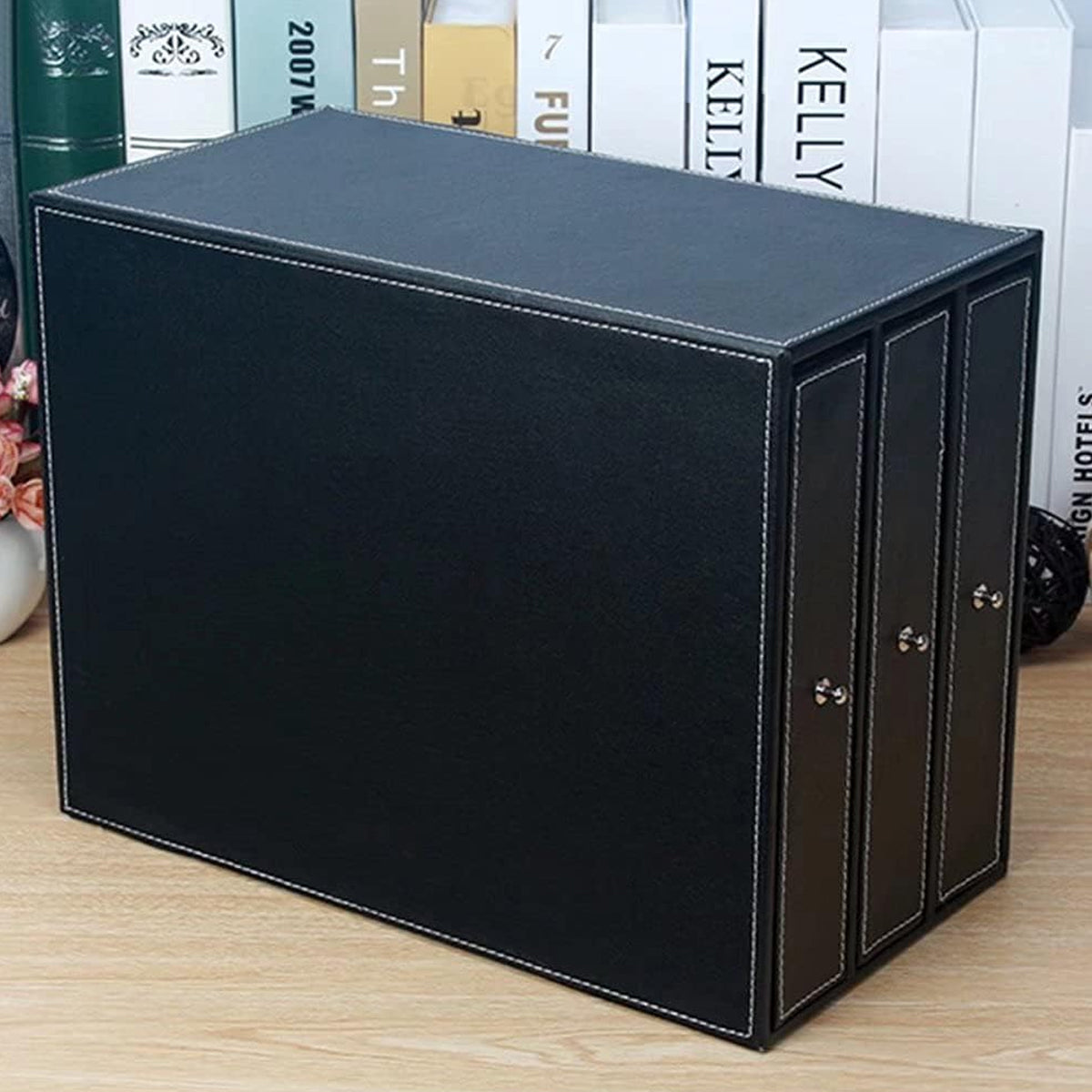 A4 Three Drawer File Tray Two Colours Set | StorageOZ