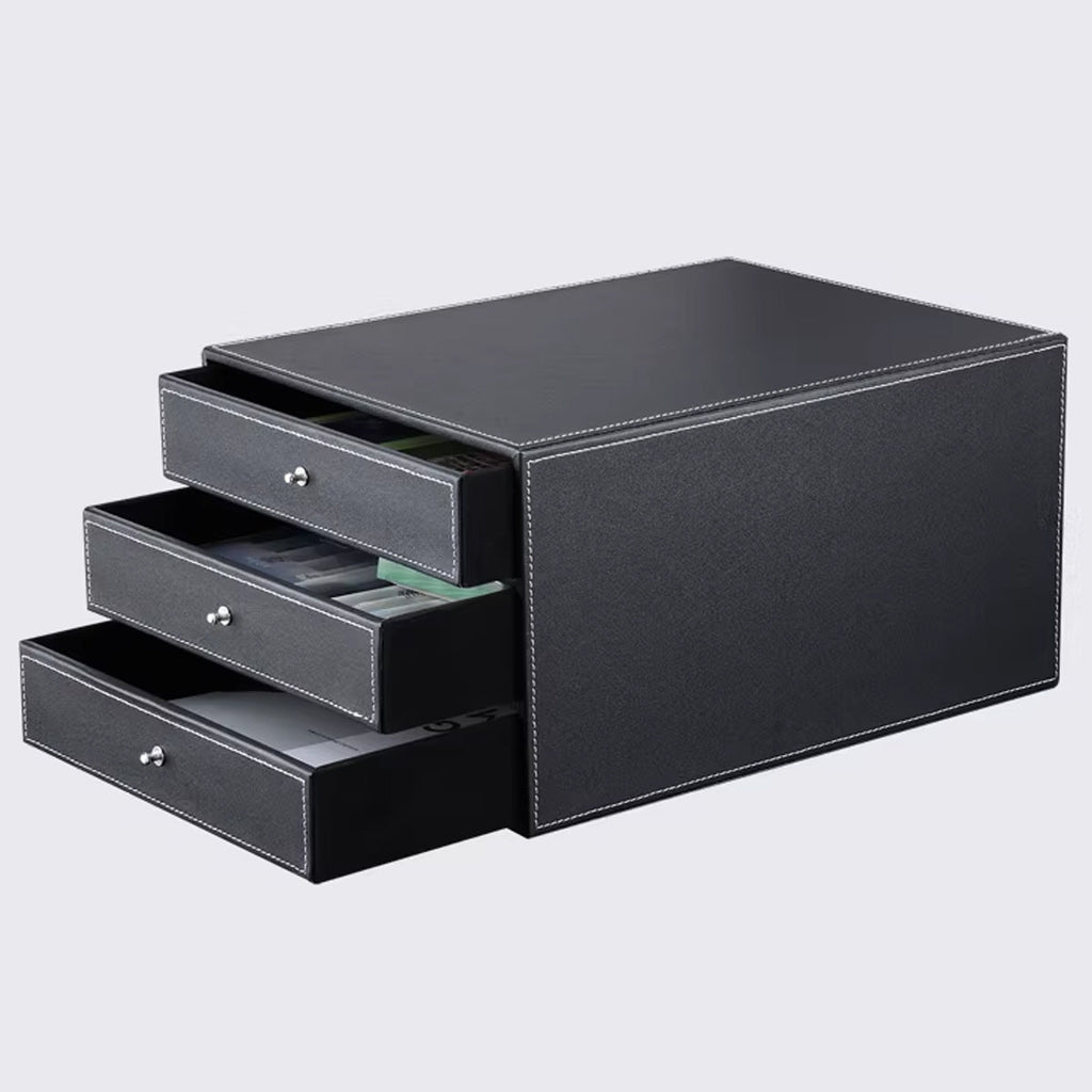 A4 Three Drawer File Tray Two Colours Set | StorageOZ