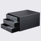 A4 Three Drawer File Tray Two Colours Set | StorageOZ