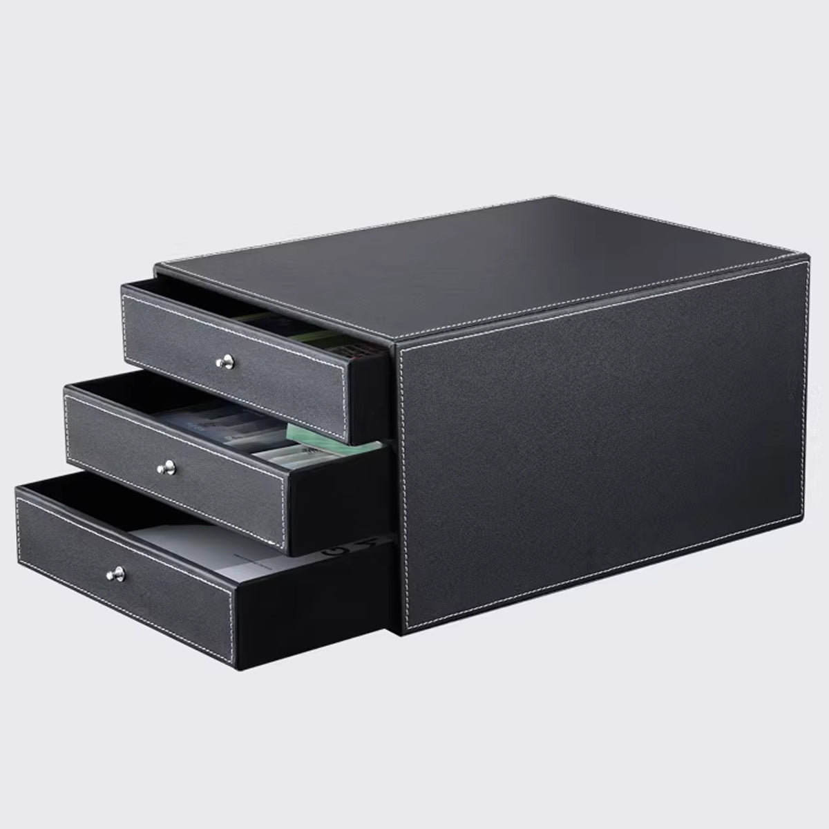 A4 Three Drawer File Tray Two Colours Set | StorageOZ