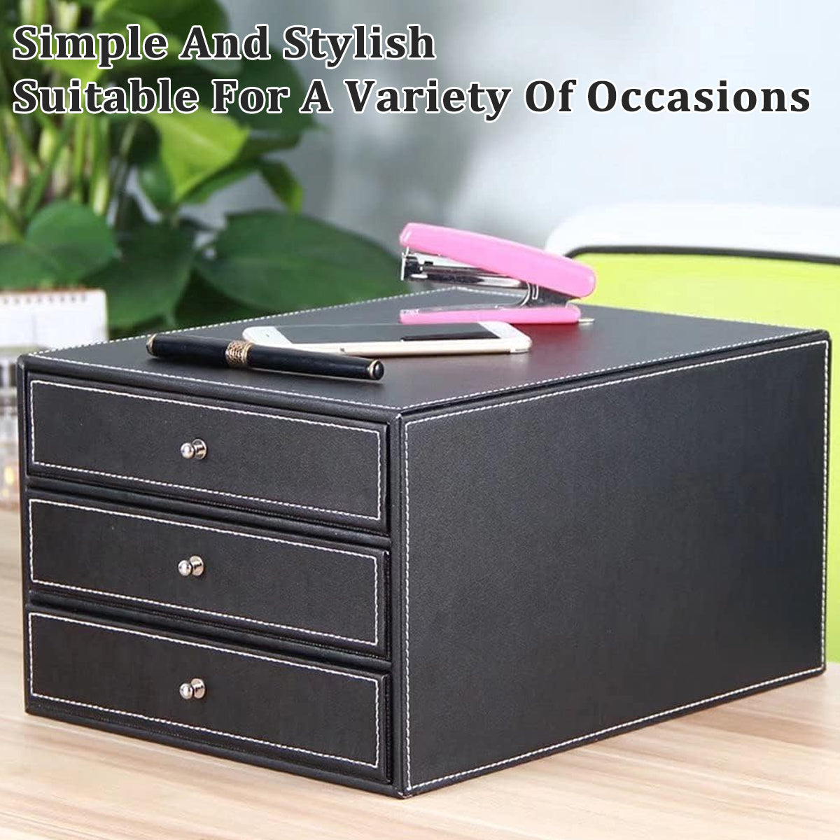 A4 Three Drawer File Tray Two Colours Set | StorageOZ