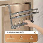 Over Door Storage Rack with Mesh Shelf 51cm | StorageOZ