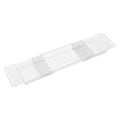 Clear Bathtub Trays Two Colours Organiser | StorageOZ