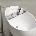 Clear Bathtub Trays Two Colours Organiser | StorageOZ