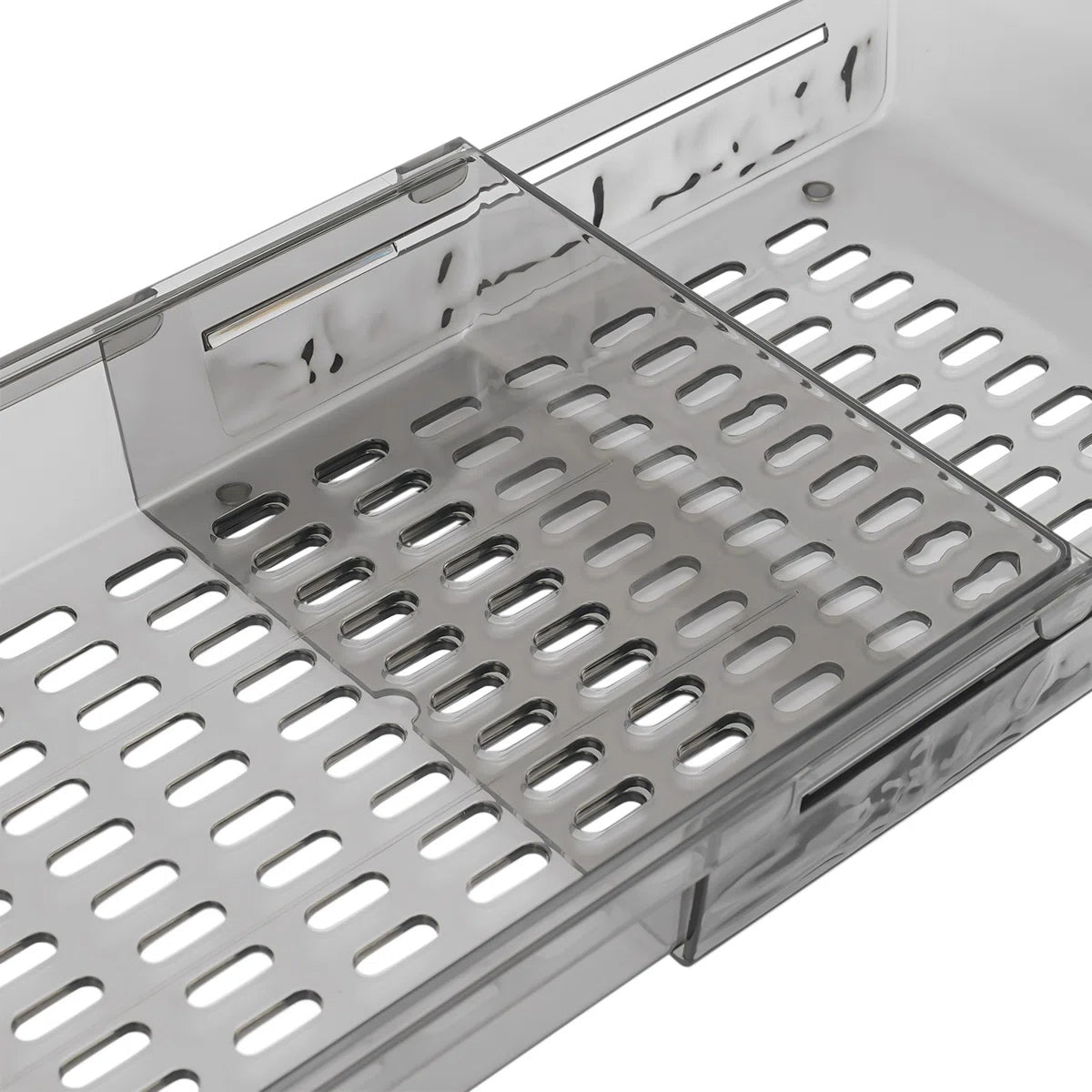 Clear Bathtub Trays Two Colours Organiser | StorageOZ