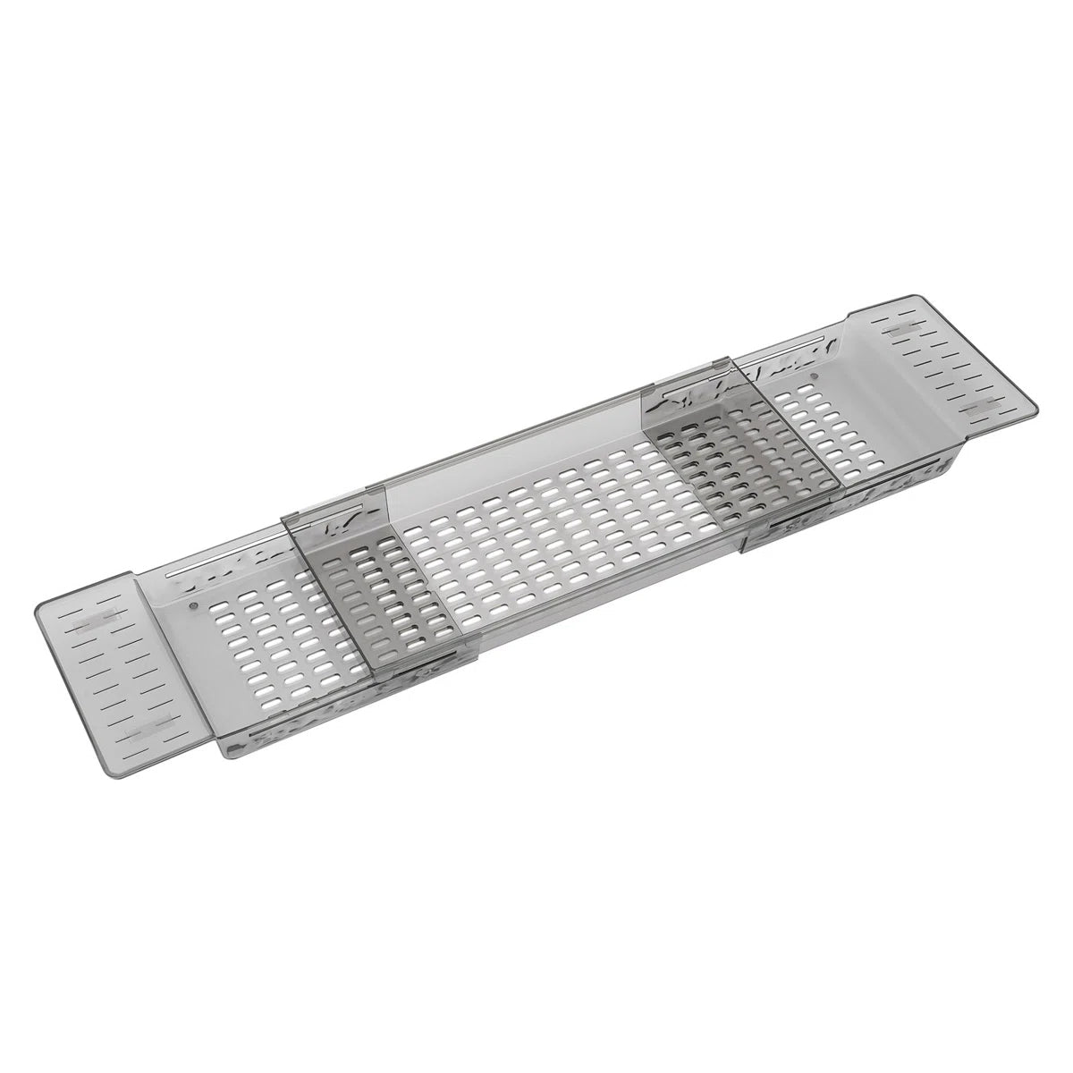 Clear Bathtub Trays Two Colours Organiser | StorageOZ