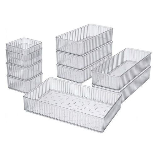 10 Pcs Drawer Organiser Tray Set Organiser | StorageOZ
