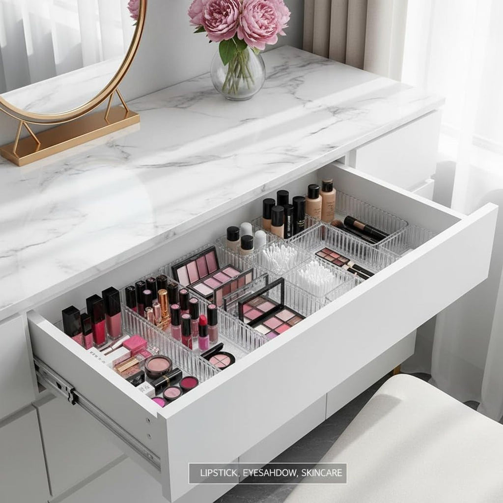 10 Pcs Drawer Organiser Tray Set Organiser | StorageOZ