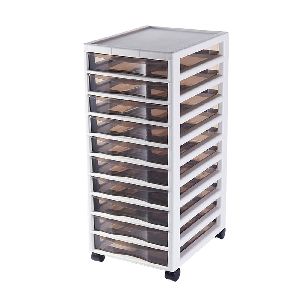 Clear Drawer Tower 8 or 10 Layers Organiser | StorageOZ