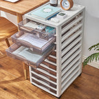 Clear Drawer Tower 8 or 10 Layers Organiser | StorageOZ