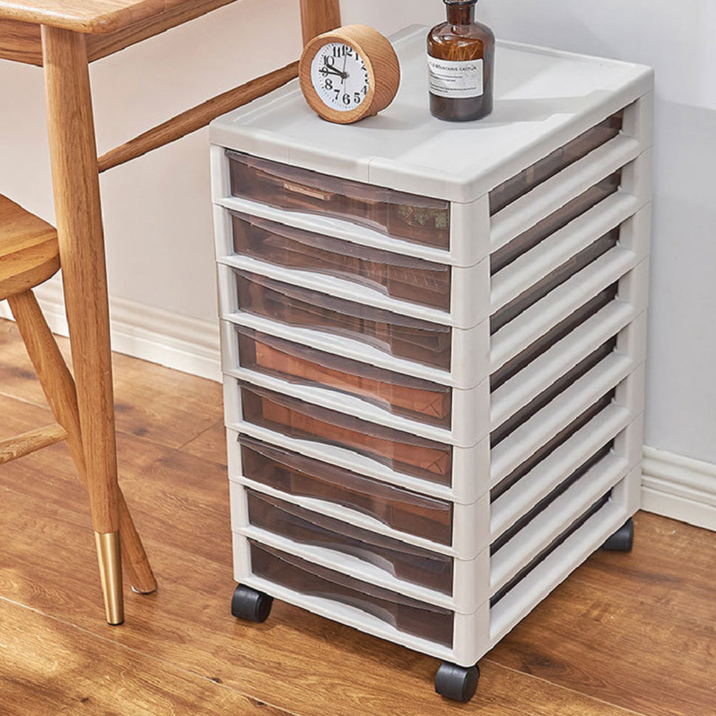 Clear Drawer Tower 8 or 10 Layers Organiser | StorageOZ