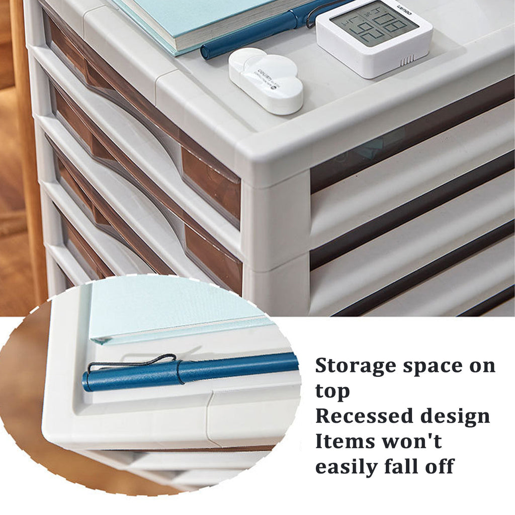 Clear Drawer Tower 8 or 10 Layers Organiser | StorageOZ