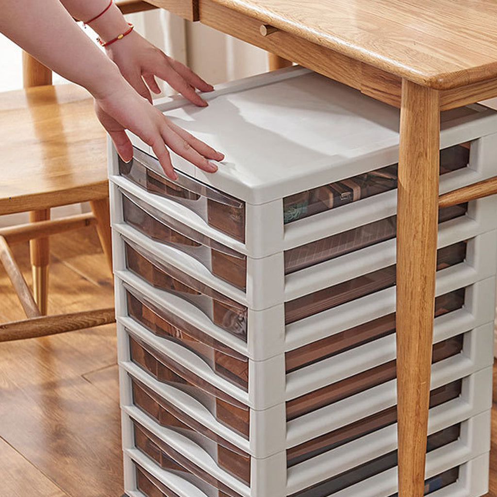 Clear Drawer Tower 8 or 10 Layers Organiser | StorageOZ