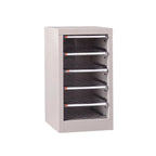 Clear Front File Cabinet Two Heights Set | StorageOZ