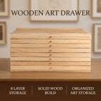 8 Slot Drawing Tool Storage Box Organiser | StorageOZ