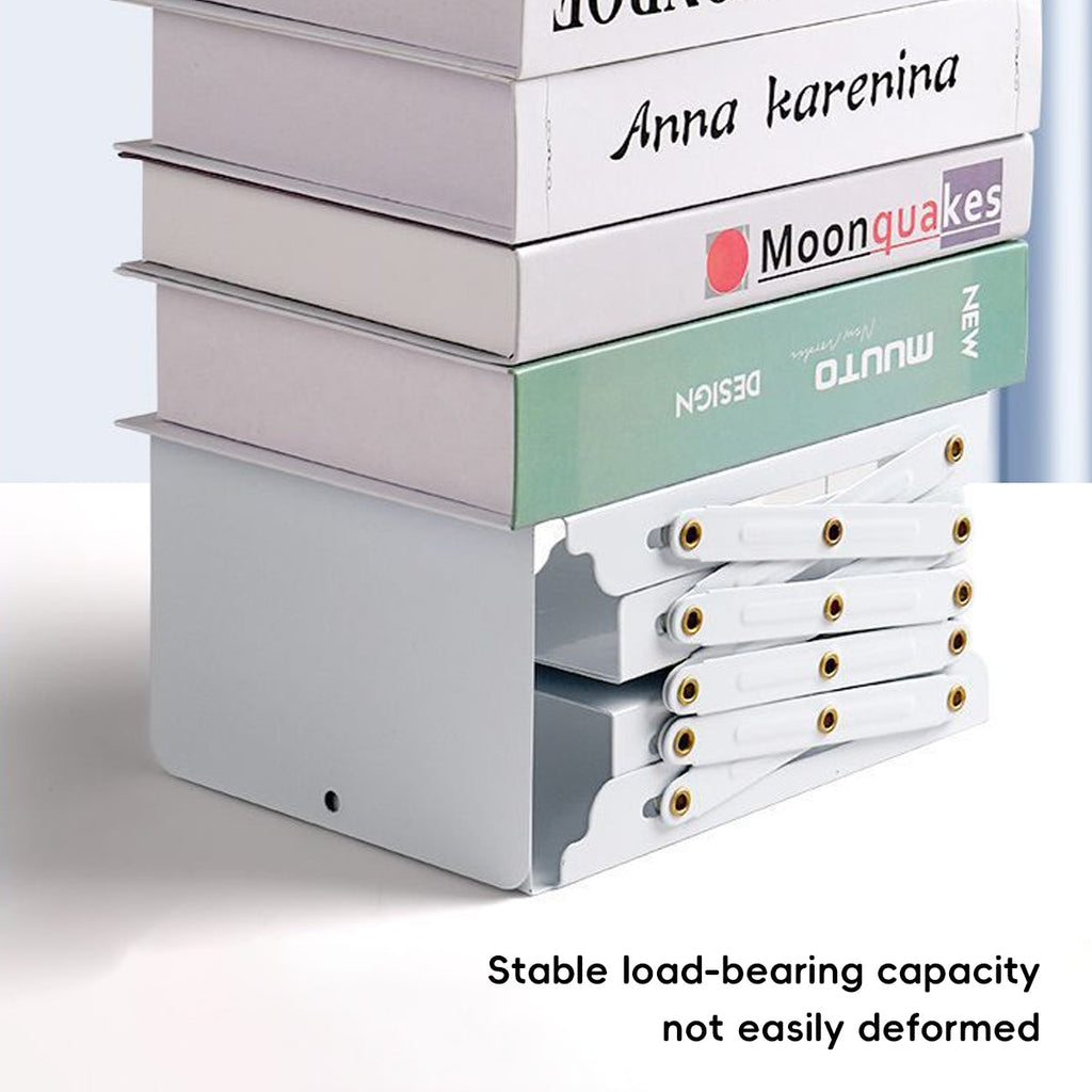 Extendable Desktop Book Rack Three Colours | StorageOZ