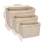 Felt Handbag Inserts Several Sizes Organiser | StorageOZ