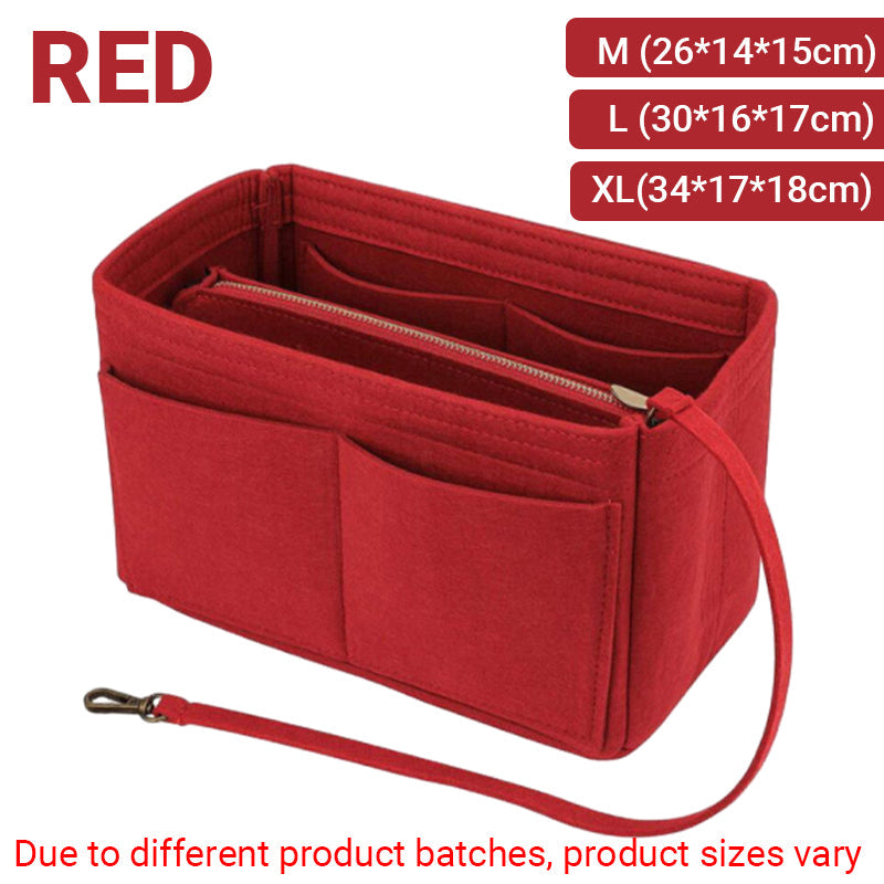 Felt Handbag Inserts Several Sizes Organiser | StorageOZ