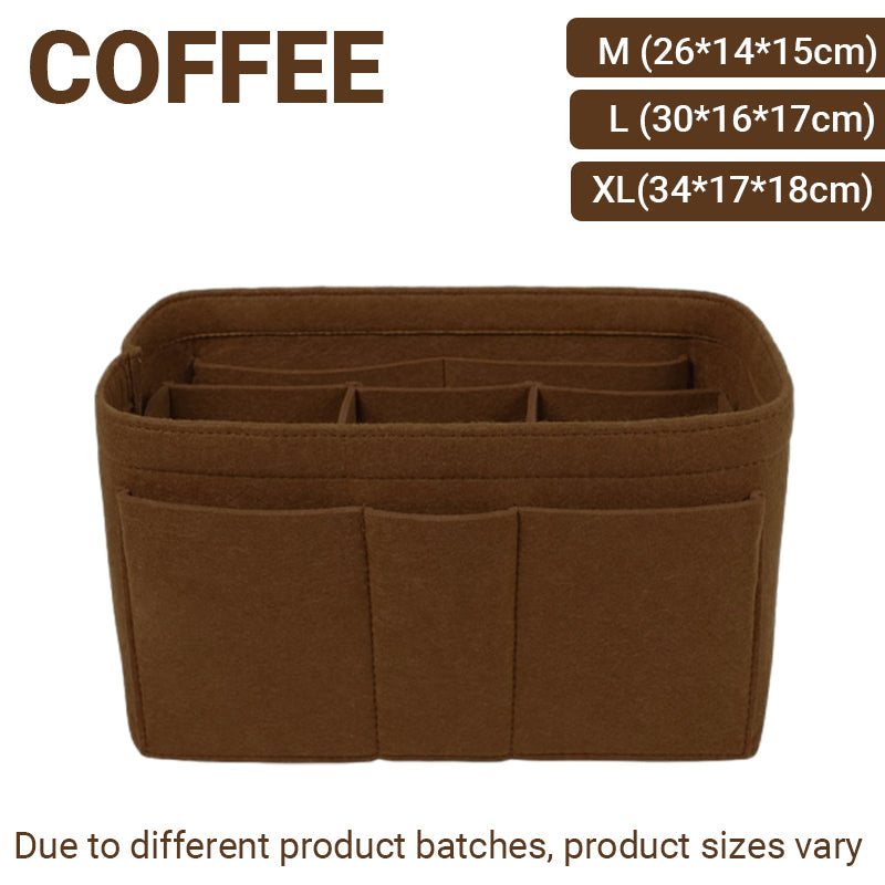 Felt Handbag Inserts Several Sizes Organiser | StorageOZ