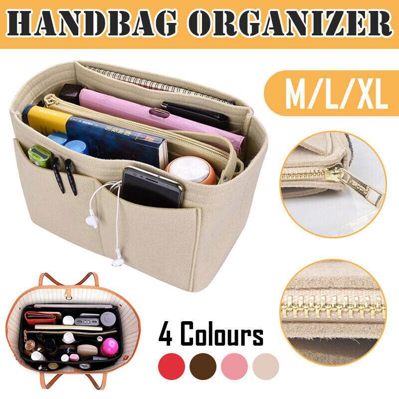 Felt Handbag Inserts Several Sizes Organiser | StorageOZ