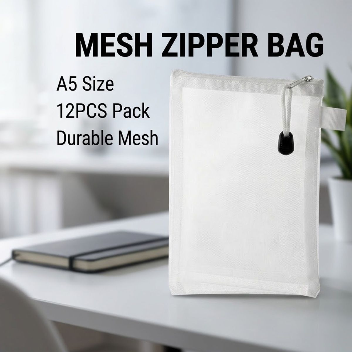 12 Pcs A5 File Bags Desk Organiser Set Rack | StorageOZ