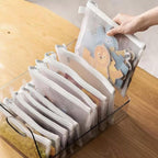 12 Pcs A5 File Bags Desk Organiser Set Rack | StorageOZ
