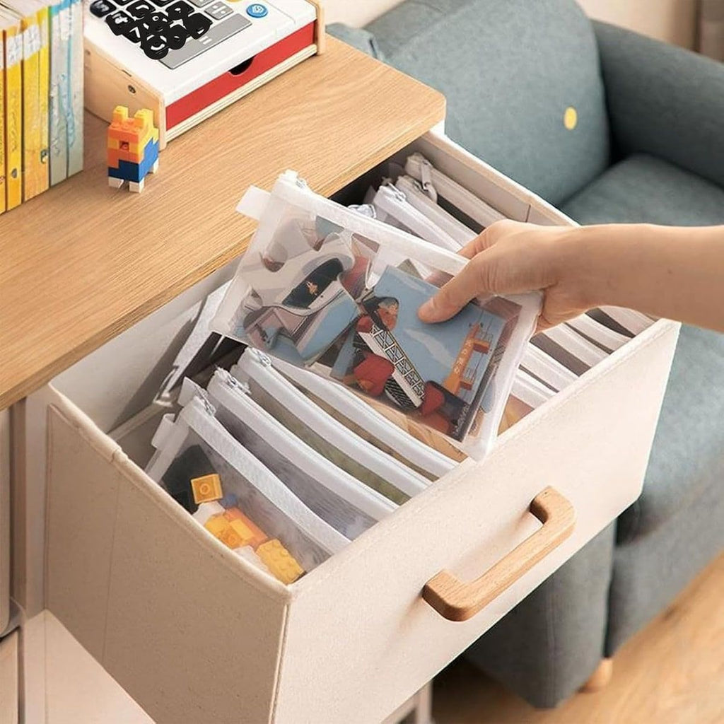 12 Pcs A5 File Bags Desk Organiser Set Rack | StorageOZ