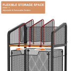 Black File Cabinet Desk Storage Organiser | StorageOZ