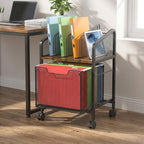 Black File Cabinet Desk Storage Organiser | StorageOZ