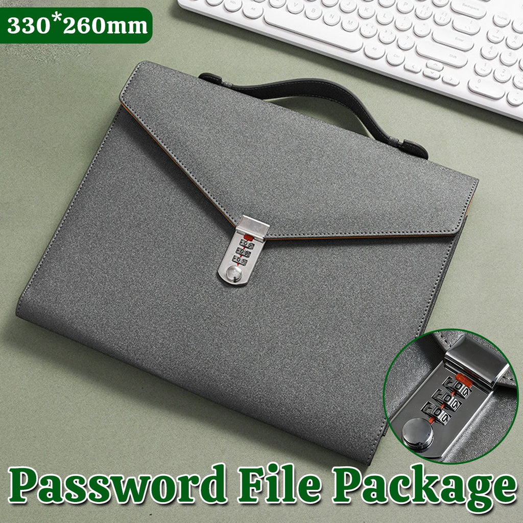 Dark Grey Password File Storage Bag Organiser | StorageOZ