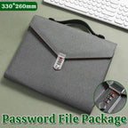 Dark Grey Password File Storage Bag Organiser | StorageOZ