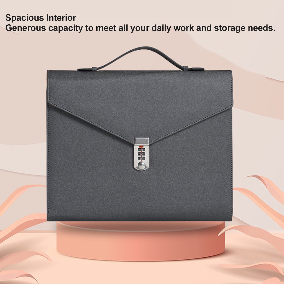 Dark Grey Password File Storage Bag Organiser | StorageOZ
